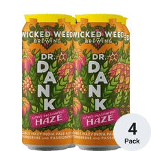 My Bottle Butler Wicked Weed Dr. Dank Citrus IPA 4 Pack Can Local & Craft
