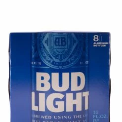My Bottle Butler Domestic Bud Light 8 Pk 16Oz Alum Bt