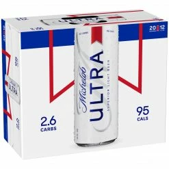 My Bottle Butler Michelob Ultra 20 Pack Aluminum Cans Domestic