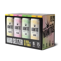 My Bottle Butler Mamitas Canned Cocktail Variety 8 Pack Can Seltzer