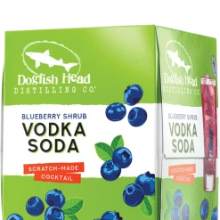My Bottle Butler Dogfish Head Blueberry Vodka Soda 4pk Canned Cocktails