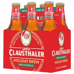 My Bottle Butler Clausthaler Santa Clausthaler NA 6 Pk Bottle Import
