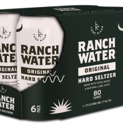 My Bottle Butler Tequila & Mezcal Ranch Water Lime Tequila Hard Seltzer 6 Pack Can