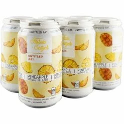 My Bottle Butler Untitled Art Mango Pineapple Seltzer 6 Pack Can