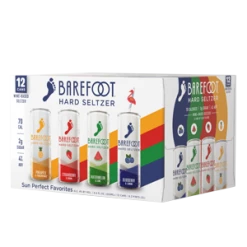 My Bottle Butler Barefoot Sun Perfect Seltzer Variety 12pk