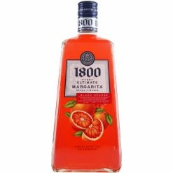 My Bottle Butler Ready To Drink 1800 Ultimate Margarita Blood Orange 1.75