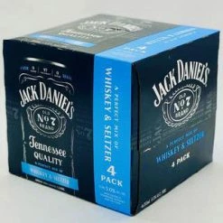 My Bottle Butler Jack Daniels Whiskey & Seltzer 4pk