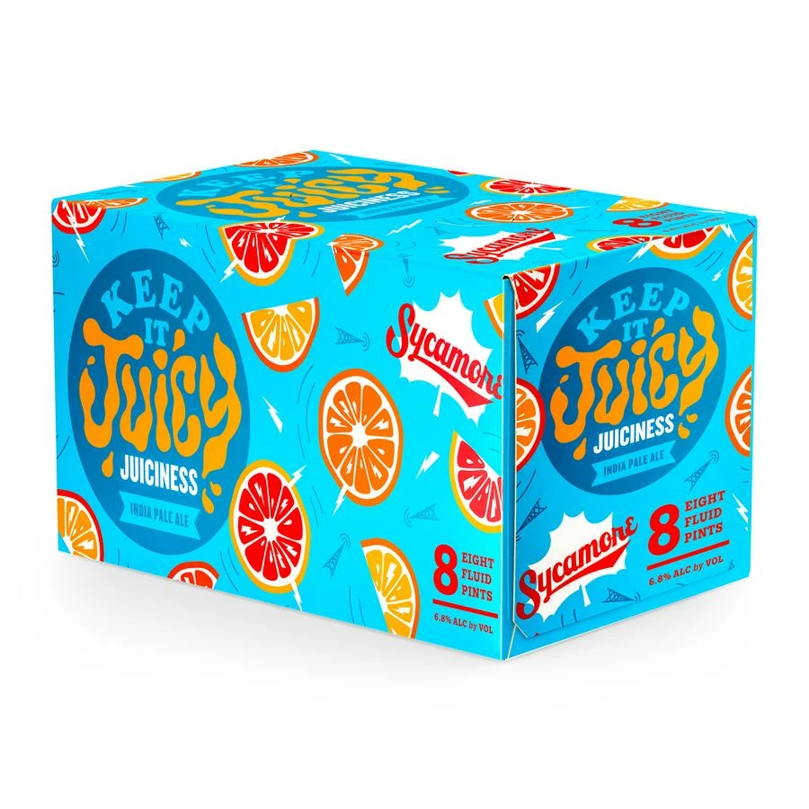 My Bottle Butler Sycamore Brewing Juiciness IPA 8 Pack Can 1 My Bottle Butler Sycamore Brewing Juiciness IPA 8 Pack Can