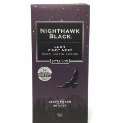 My Bottle Butler Bota Box Nighthawk Black Lush Pinot Noir 3L Boxed Wine