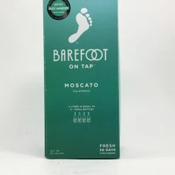 My Bottle Butler Barefoot Moscato 3L Box Boxed Wine