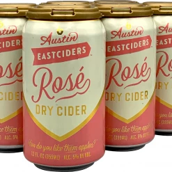 My Bottle Butler Austin Eastcider Rose Dry Cider 6Pk