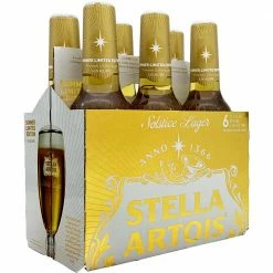My Bottle Butler Import Stella Artois Solstice Lager 6 Pack Bottle