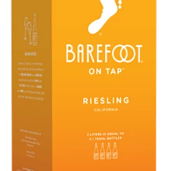 My Bottle Butler Barefoot Riesling 3L Box Boxed Wine