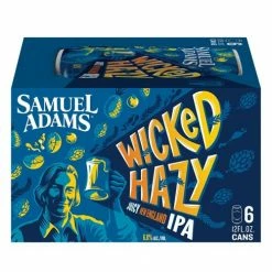 My Bottle Butler Local & Craft Sam Adams Wicked Hazy IPA 6 Pack Can
