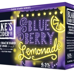 My Bottle Butler Blake's Hard Cider Blueberry Lemonade 6 Pack Can