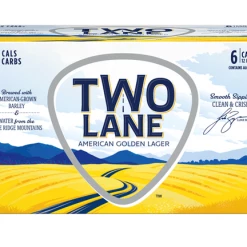 My Bottle Butler Two Lane Golden Lager 6 Pack Can Local & Craft