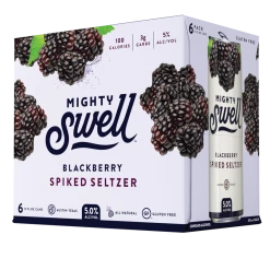 My Bottle Butler Mighty Swell Blackberry Seltzer 6pk