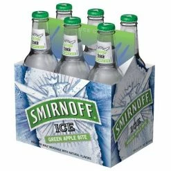My Bottle Butler Ready To Drink Smirnoff Ice Green Apple 6 Pk Bt