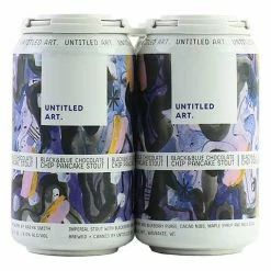 My Bottle Butler Local & Craft Untitled Art Blueberry Blackberry Chocolate Chip Pancake Stout 4 Pack Can