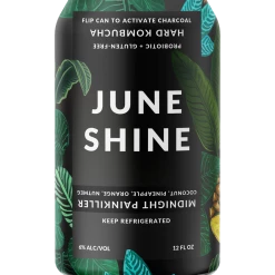 My Bottle Butler Ready To Drink June Shine Hard Kombucha Midnight Painkiller 6 Pack Can