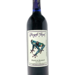 My Bottle Butler Purple Toad Black And Bruised Red Wine 750