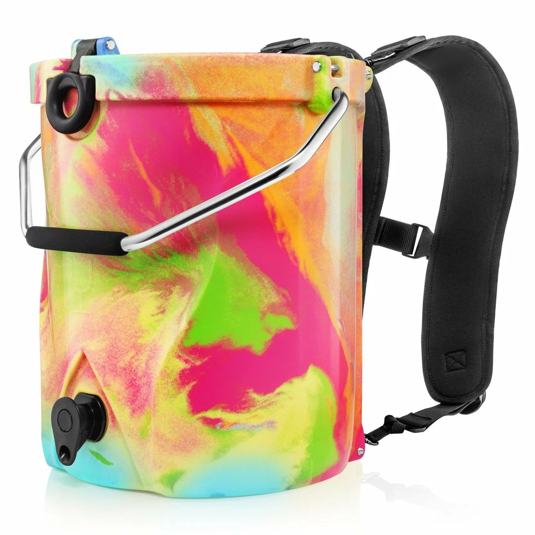 My Bottle Butler BruMate Rainbow Swirl Cooler 1 My Bottle Butler BruMate Rainbow Swirl Cooler