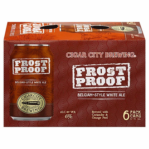 My Bottle Butler Cigar City Frost Proof White Ale 6 Pack Can 1 My Bottle Butler Cigar City Frost Proof White Ale 6 Pack Can