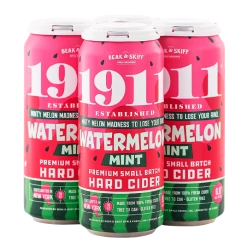 My Bottle Butler 1911 Watermelon Mint Cider 4 Pack Can