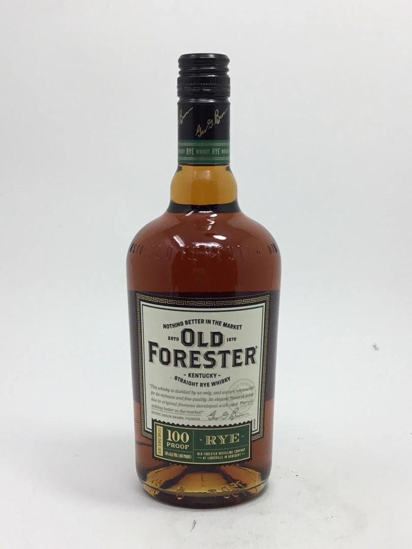 My Bottle Butler Old Forester Rye 750 Whiskey/Bourbon 1 My Bottle Butler Old Forester Rye 750 Whiskey/Bourbon