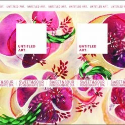 My Bottle Butler Untitled Art Sweet N Sour Pomegranate IPA 4 Pack Can Local & Craft