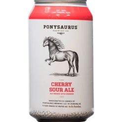 My Bottle Butler Ponysaurus Cherry Sour Ale 6 Pack Can