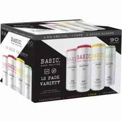My Bottle Butler Basic Hard Seltzer 12 Pack Variety
