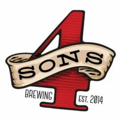 My Bottle Butler 4 Sons Imperial Pie Sour Series 4 Pack Can Local & Craft