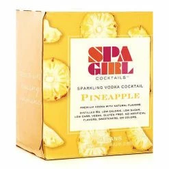 My Bottle Butler Canned Cocktails Spa Girl Pineapple Vodka Cocktail 4pk