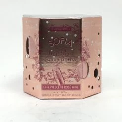 My Bottle Butler Sofia Brut Rose 4Pack Can Canned Wine