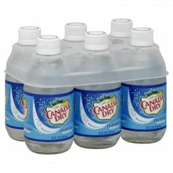 My Bottle Butler MIXERS Canada Dry Club Soda 10Oz 6Pk
