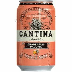 My Bottle Butler Cantina Grapefruit Paloma 4pk Canned Cocktails