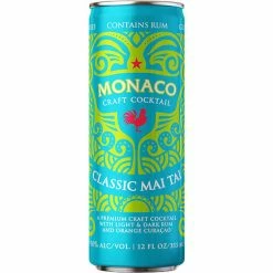 My Bottle Butler Canned Cocktails Monaco Mai Tai 12oz