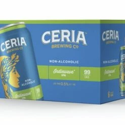 My Bottle Butler Local & Craft Ceria Non Alc Grainwave White Ale 6 Pack Can