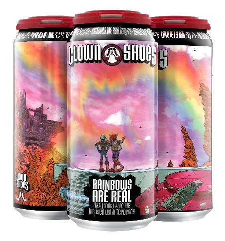 My Bottle Butler Local & Craft Clown Shoes Rainbows Are Real Hazy IPA 4 Pack Can 1 My Bottle Butler Local & Craft Clown Shoes Rainbows Are Real Hazy IPA 4 Pack Can