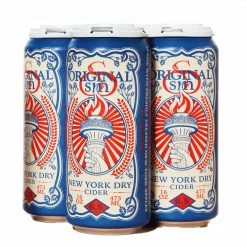 My Bottle Butler Original Sin 25th Anniversary NY Dry Cider 4 Pack Can