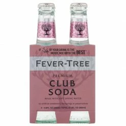 My Bottle Butler MIXERS Fever Tree Club Soda 4 Pk