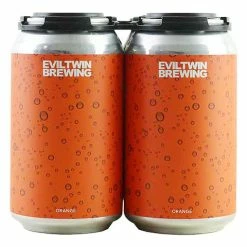 My Bottle Butler Local & Craft Evil Twin Orange Soda Sour 4 Pack Can
