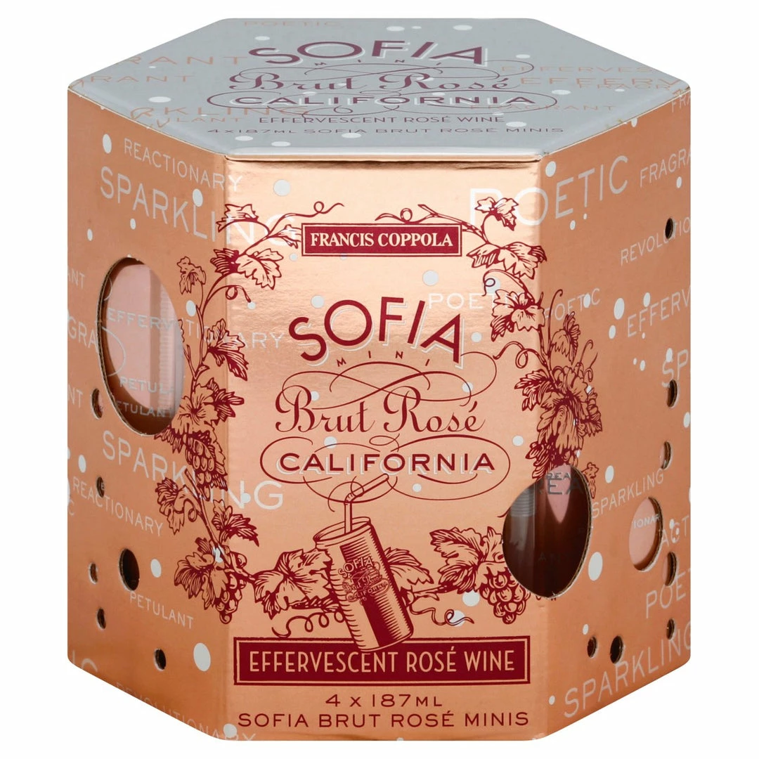 My Bottle Butler Sofia Brut Rose 4Pack Can Canned Wine 1 My Bottle Butler Sofia Brut Rose 4Pack Can Canned Wine