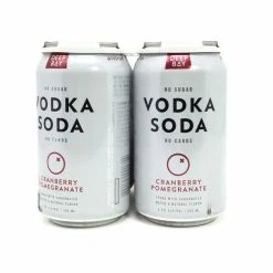 My Bottle Butler Canned Cocktails Deep Bay Cranberry Pomegranate 4 Pack