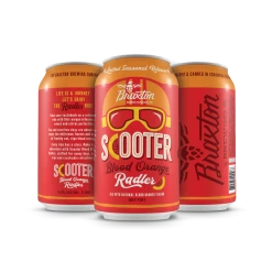 My Bottle Butler Local & Craft Braxton Scooter Blood Orange Radler 6 Pack Can