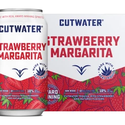 My Bottle Butler Cutwater Strawberry Margarita 4pk Canned Cocktails