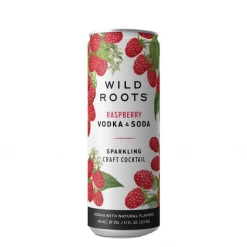 My Bottle Butler Wild Roots Raspberry Vodka Soda 4pk Can Canned Cocktails