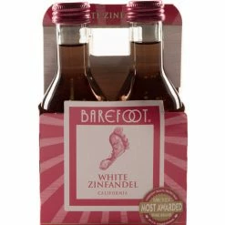 My Bottle Butler Barefoot Wh Zin 4Pak