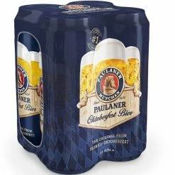 My Bottle Butler Import Paulaner Oktoberfest Bier 4 Pack Can